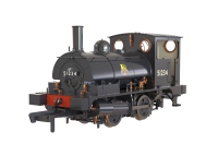 C1025 Clark Railworks L&Y Class 21 Pug No.51234 BR  Black Early